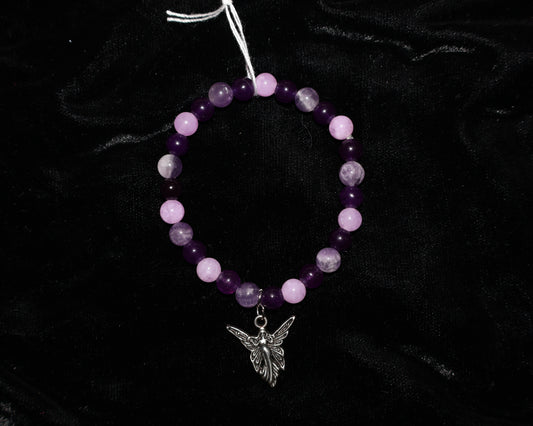 Bracelet élastique - Paix et sagesse